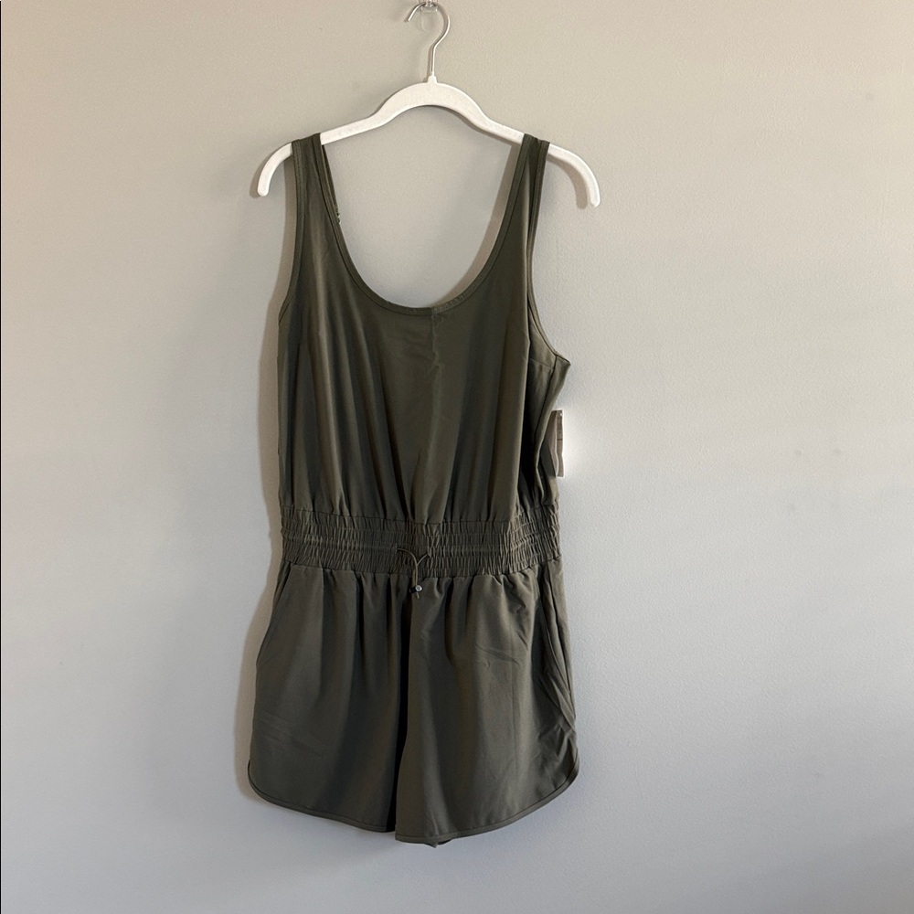 Abercrombie & Fitch Khaki Green Romper